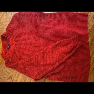 Red American eagle sweater